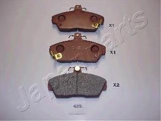 Гальмівні колодки Japan Parts PA430AF ціна, від 17.21 USD