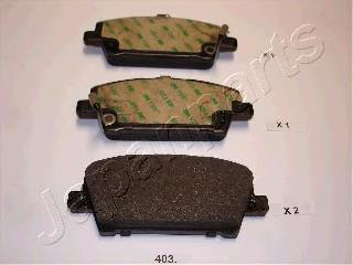 Гальмівні колодки Japan Parts PA403AF ціна, від 17.74 USD