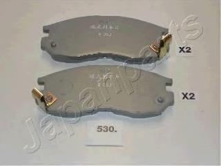 Колодки гальмівні передні, дискові PA530AF Japan Parts