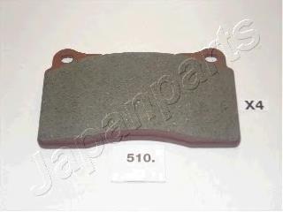 PA510AF Japan Parts Передні гальмівні колодки