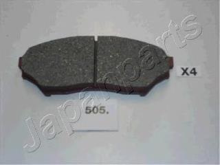 PA505AF Japan Parts Колодки гальмівні задні, дискові