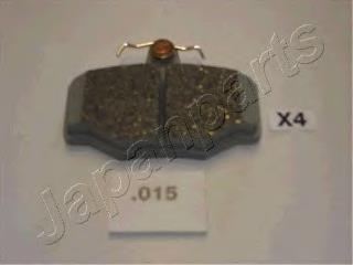 Задні гальмівні колодки Japan Parts PP015AF ціна, від 13.18 USD