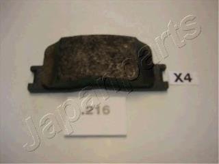 Задні дискові колодки Japan Parts PP216AF