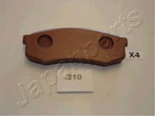 Задні дискові колодки Japan Parts PP210AF
