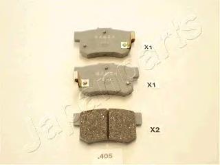 Купити PP405AF Japan Parts Задні колодки