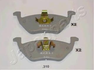 Задні дискові колодки Japan Parts PP310AF