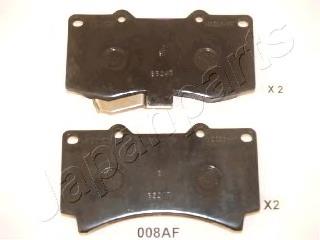 Купити PA008AF Japan Parts Колодки гальмівні передні, дискові