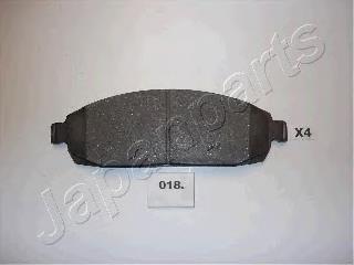 PA018AF Japan Parts Передні гальмівні колодки
