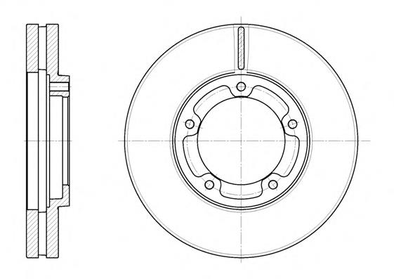Гальмівні диски передні 08C50175 Brembo