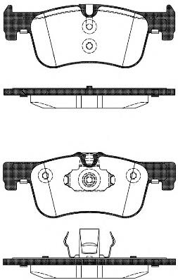 Гальмівні колодки Remsa 147810 ціна, від 36.62 USD