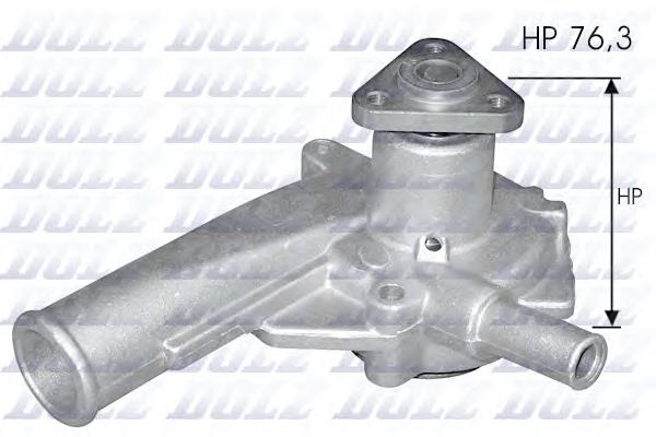 Купити F147 Dolz Насос охолоджуючої рідини