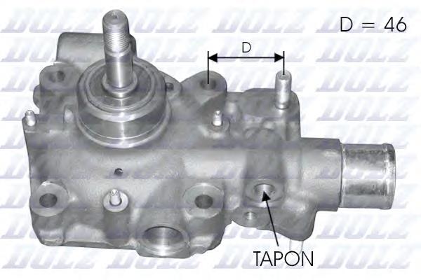 Помпа охолодження Dolz B121 ціна, від 78.81 USD