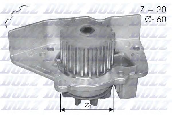 Купити N406 Dolz Насос охолоджуючої рідини