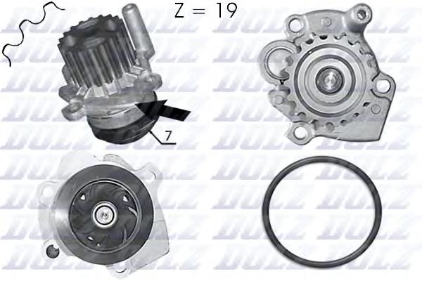 Помпа охолодження Dolz A203 ціна, від 30.42 USD