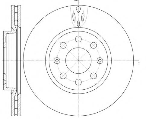 Купити 698110 Remsa Ротор гальмівний