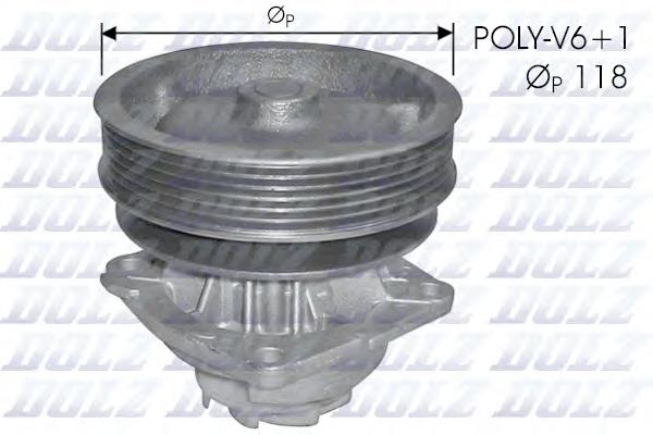 Помпа охолодження Dolz S224 ціна, від 37.32 USD