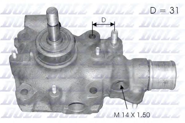 Купити B114 Dolz Насос охолоджуючої рідини