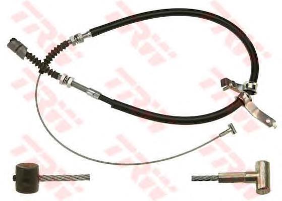 Купити B10744410E Mazda Трос ручного гальма задній, правий