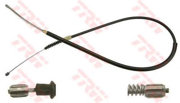 Купити 7700307718 Renault (RVI) Трос ручного гальма задній, лівий