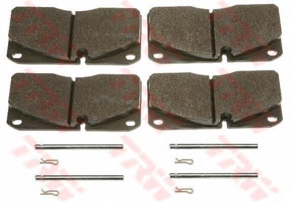 Гальмівні колодки TRW GDB5058 ціна, від 43.63 USD