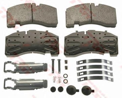 колодки гальмові задні, дискові WP132 Задні колодки WINNARD WP132