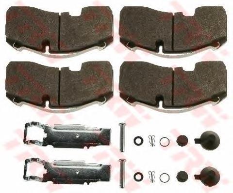 Задні гальмівні колодки TRW GDB5092 ціна, від 72.97 USD