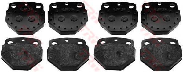 Гальмівні колодки TRW GDB5087 ціна, від 209.78 USD
