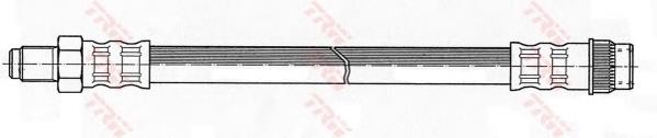 Шланг гальмівний передній TRW PHB407
