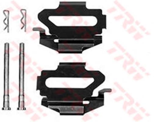 Ремкомплект задніх гальм TRW PFK344 ціна, від 3.68 USD