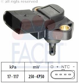 Купити 103071 Facet Датчик абсолютного тиску