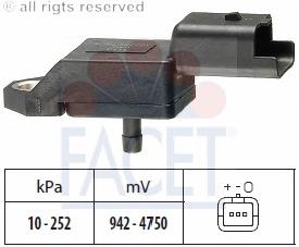 MAP сенсор Facet 103134 ціна, від 13.34 USD