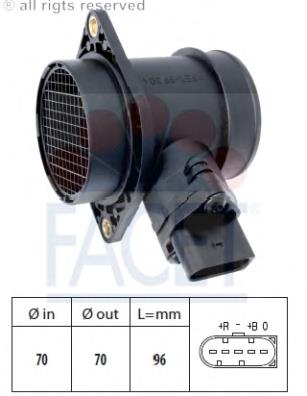 Датчик масової витрати повітря Facet 101441 ціна, від 50.68 USD
