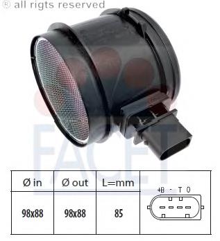 Датчик масової витрати повітря Facet 101348 ціна, від 80.96 USD