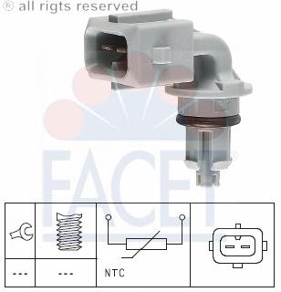 Терморегулятор повітря Facet 104005