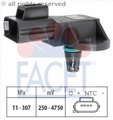 MAP сенсор Facet 103205 ціна, від 26.27 USD