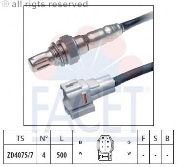 Лямбда-зонд 107565 Facet