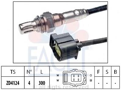 Лямбдазонд, датчик кисню до каталізатора Facet 108175 ціна, від 43.68 USD
