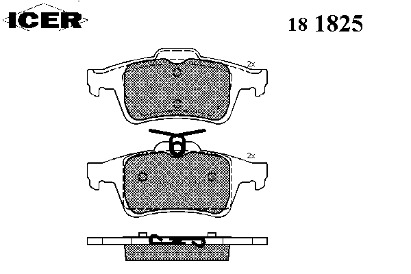 Задні гальмівні колодки Polcar S701093 ціна, від 15.29 USD