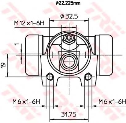 Робочий циліндр TRW BWH373