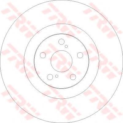 Диск переднього гальма Toyota 4351220610 ціна, від 56.78 USD