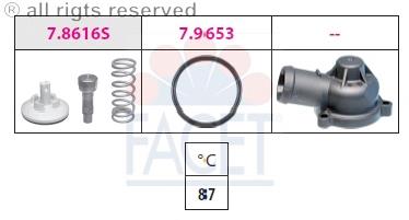 78617K Facet Корпус термостата в зборі