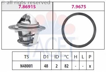 Термостат 78692 Facet