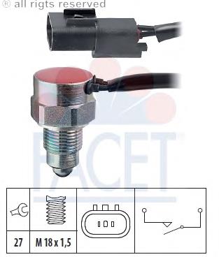 Датчик ліхтарів заднього ходу Facet 76319 ціна, від 19.00 USD