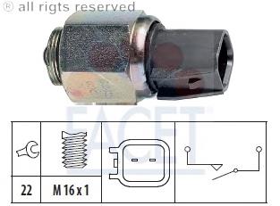 Датчик світла заднього ходу Facet 76242