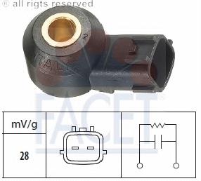 Датчик детонації Facet 93115 ціна, від 15.77 USD