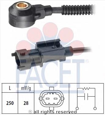 Датчик детонації Facet 93209 ціна, від 27.17 USD