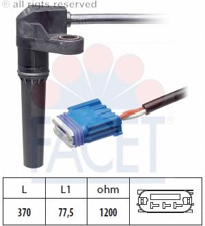 Датчик швидкості Facet 90618 ціна, від 20.09 USD