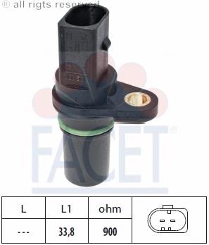 Датчик обертів колінвалу Facet 90640 ціна, від 13.71 USD