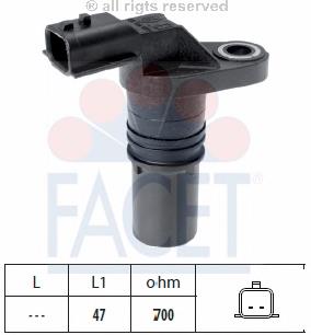 Датчик положення колінвала Facet 90645