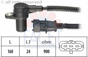 Датчик колінвала SS11240 Delphi